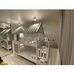 kinderhoogslaper met glijbaan en trap